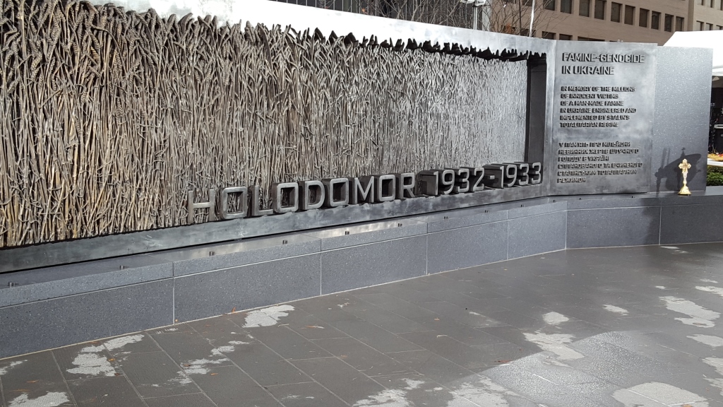 Holodomor Memorial in Washington, DC