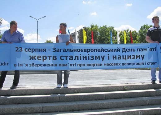 Remembering Victims of Stalinism and Nazism, Simferopol