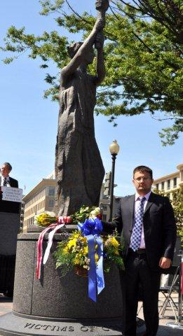 Wreath-laying ceremony in Washington, DC