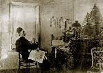 Gaspirali in his Office